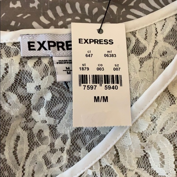Express Lace Top - Picture 2 of 5